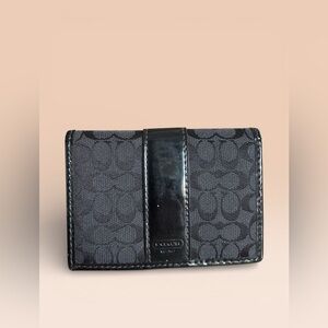 Coach Y2K Signature Card Case Wallet